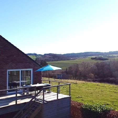 Huis Met Zonneterras, Tuin En Panoramisch Uitzicht Wellin ภายนอก รูปภาพ